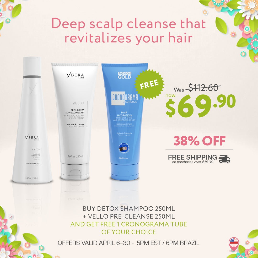 Scalp Detox Kit | Deep Cleansing + Pre-Cleanse + FREE Cronograma Treatment_