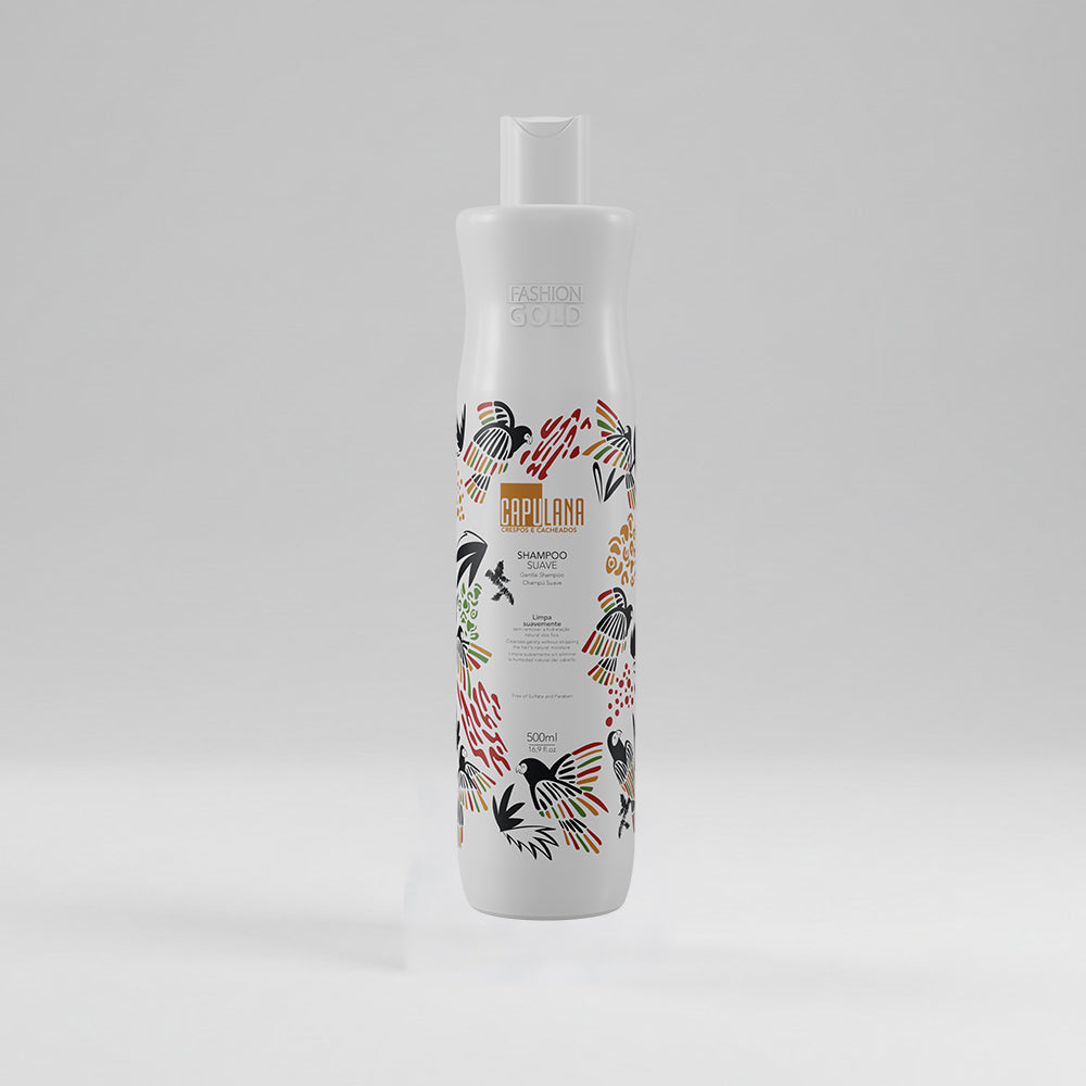 Gentle SHAMPOO Free of sulfates and parabens - CAPULANA 500ml/ 16,9 fl.oz