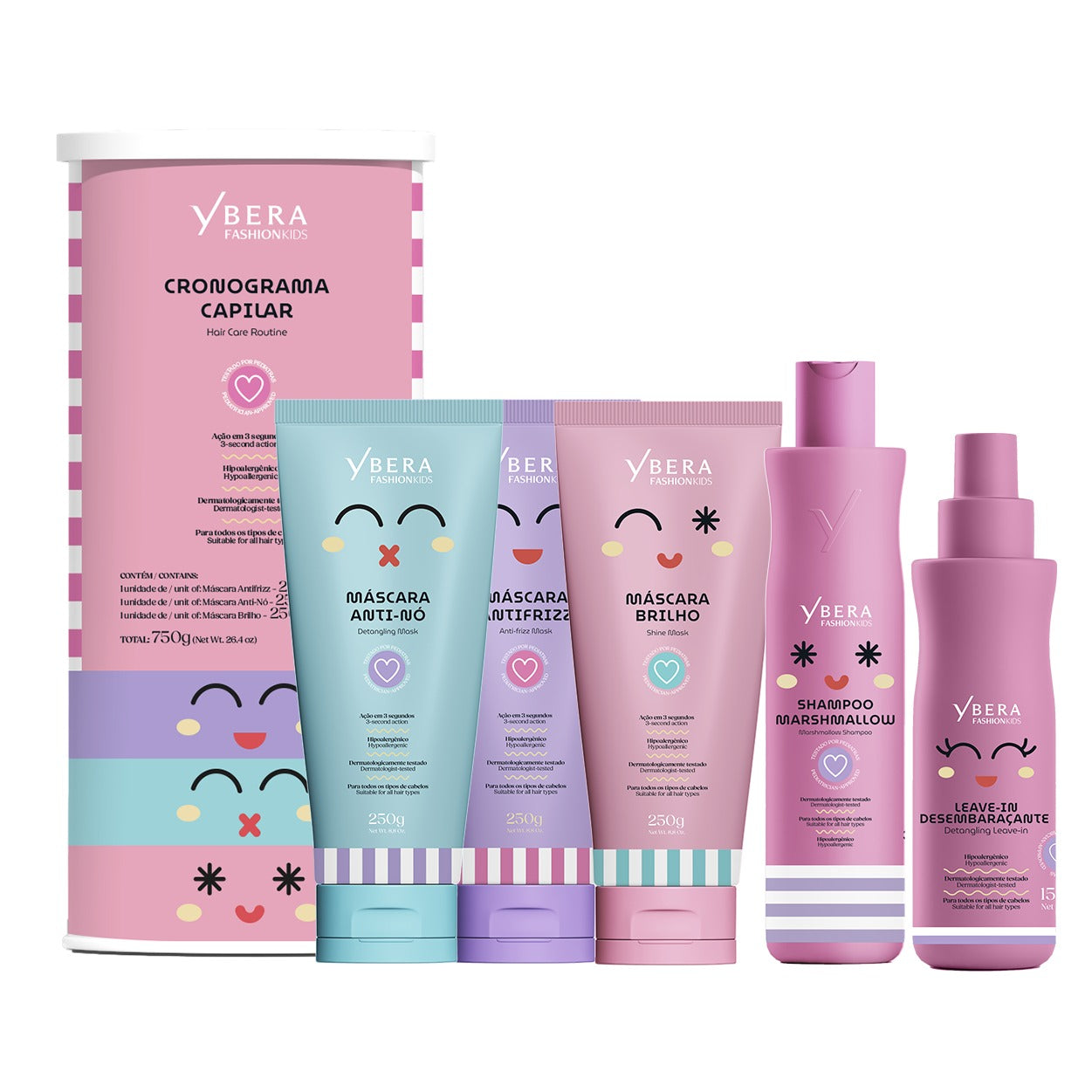 Premium Kids Soft Care Kit – Complete 3-Step System for Soft, Shiny & Easy-to-Comb Hair