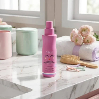 Fashion Kids Kit + Detangling Leave-In 150ml +  Satin Hair Cap