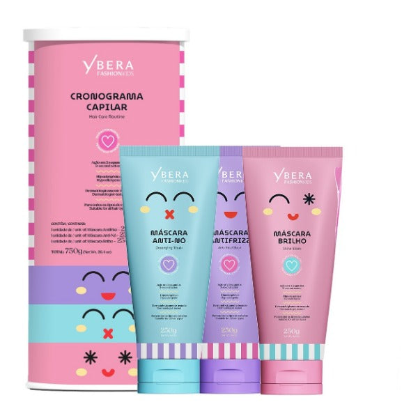 Girls’ Hair Care Kit – Anti-Frizz, Detangling & Shine | Ybera Fashion Kids*