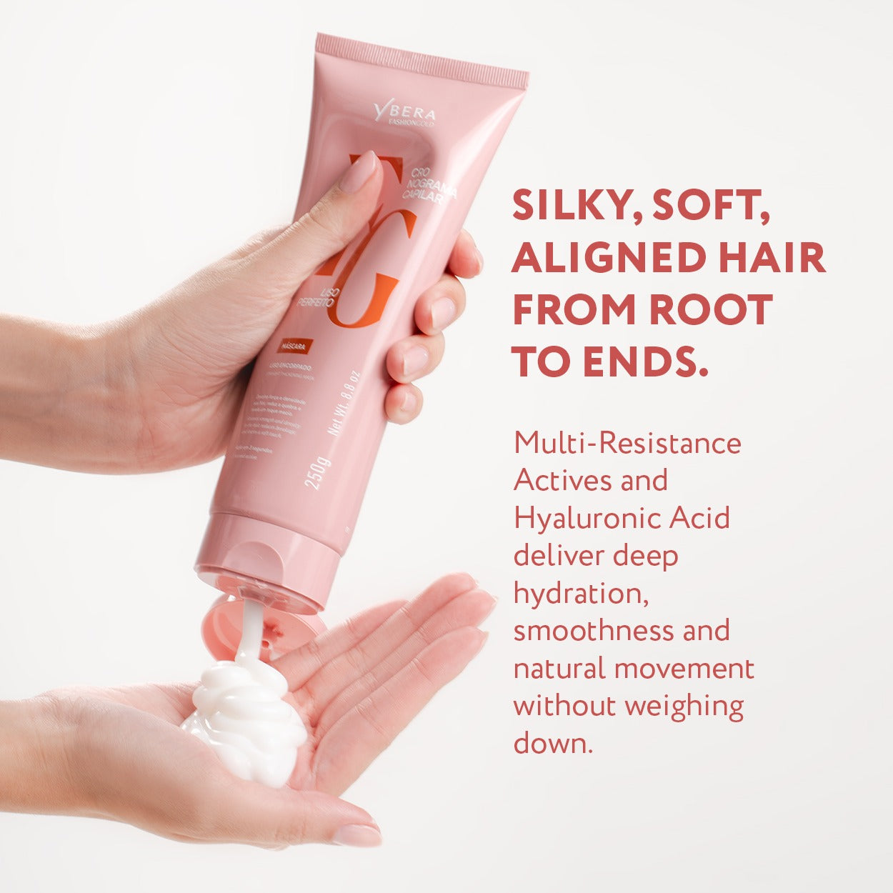 Perfect Straight Hair Care Kit – Smoothness, Strength & Anti-Frizz Control | Ybera Fashion Gold*