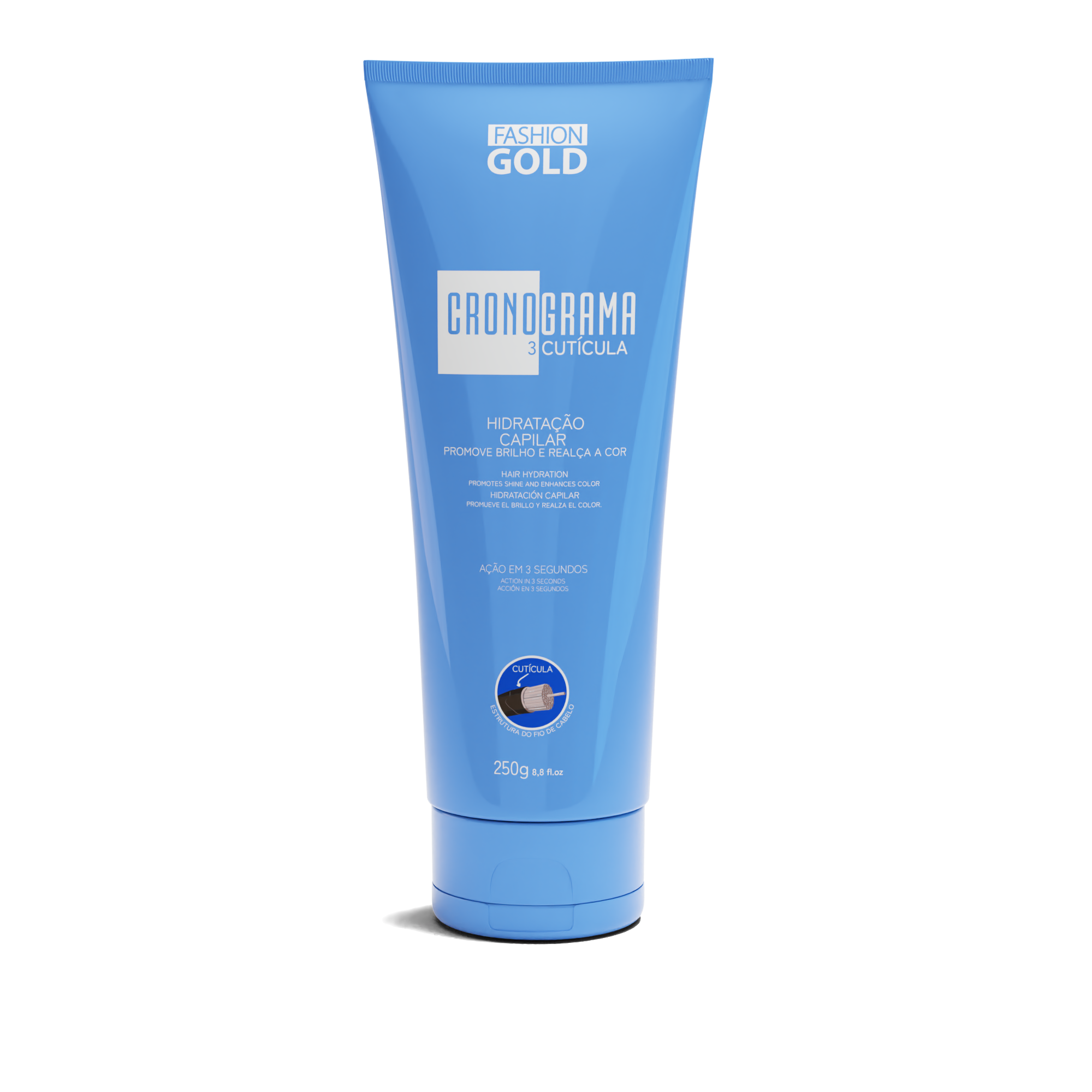 CRONOGRAMA Step 3 CUTICLE- 250g (8.8fl.oz)