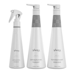 KIT VELLO Shampoo 500ml (16.9fl.oz) + VELLO Hair Mask 500g (17,6fl.oz) +  VELLO Hair COLOSTRUM 250ml (8.4 fl.oz)