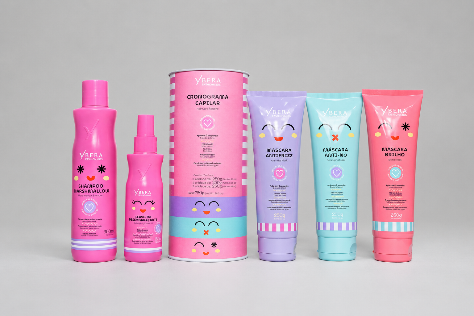 Girls’ Hair Care Kit – Anti-Frizz, Detangling & Shine | Ybera Fashion Kids*