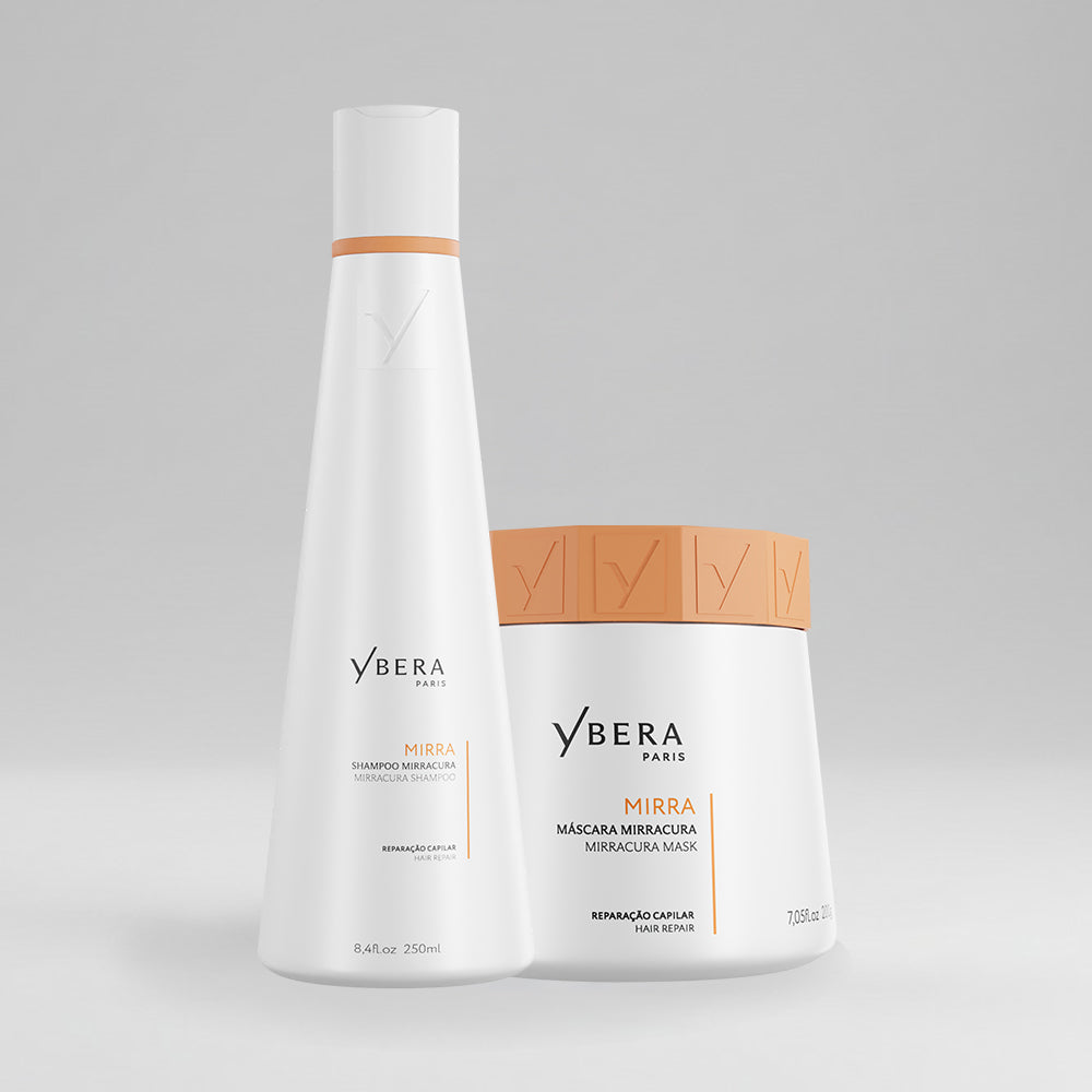 Mirra Brazilian Nourishing Ritual – Shampoo 250g + Mask 200g + Hair Oil 60ml | Deep Repair & Radiant Shine