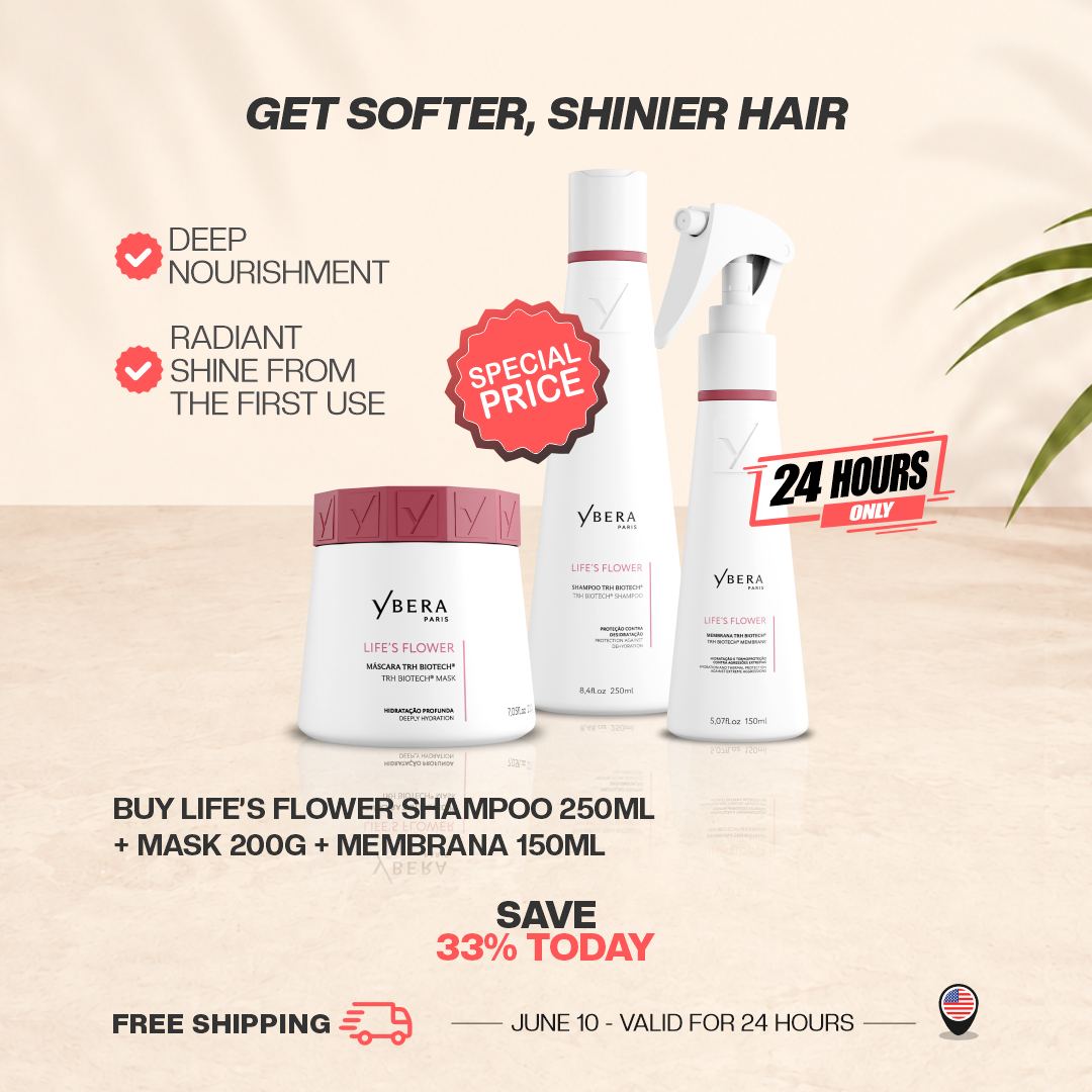 Life's Flower Complete Hair Renewal Kit | Stronger, Healthier & Shinier Hair