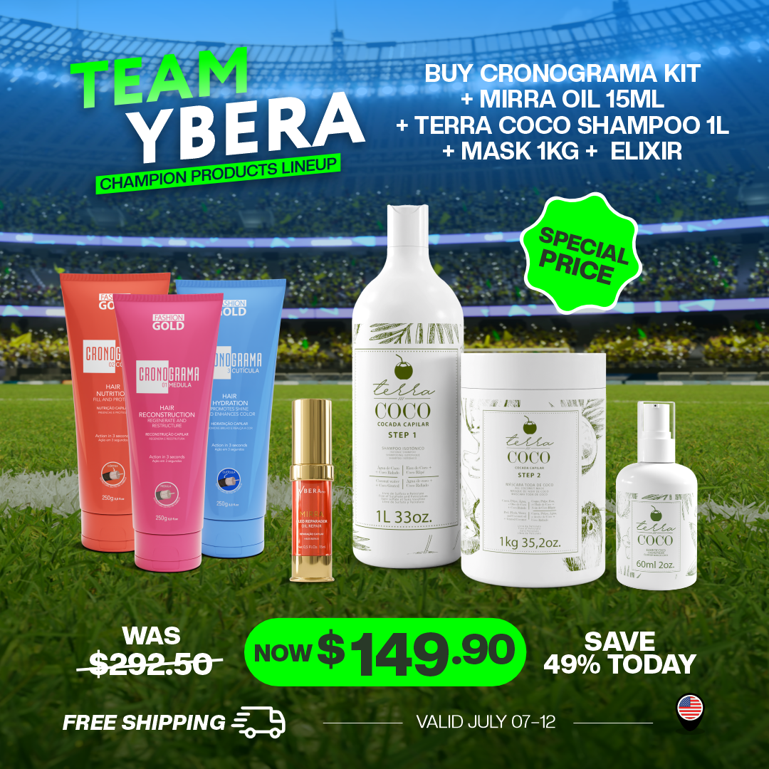 Penta Recovery Kit – Hair Recovery & Hydration System: Cronograma, Mirra, Terra Coco Shampoo, Mask & Elixir_