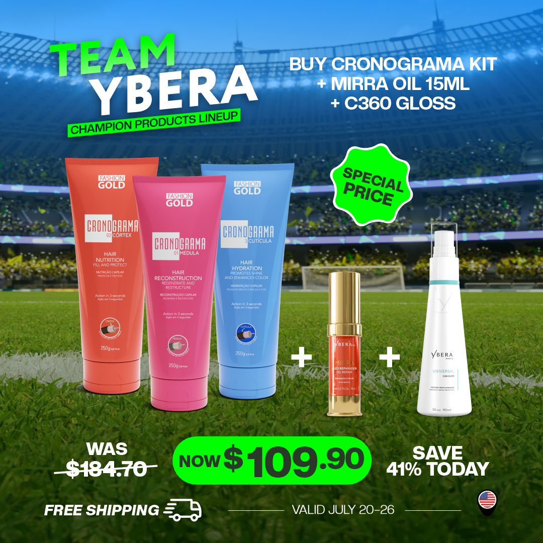 Last Chance Hair Recovery – Cronograma Capilar + Mirra 15ml + C360 Gloss_