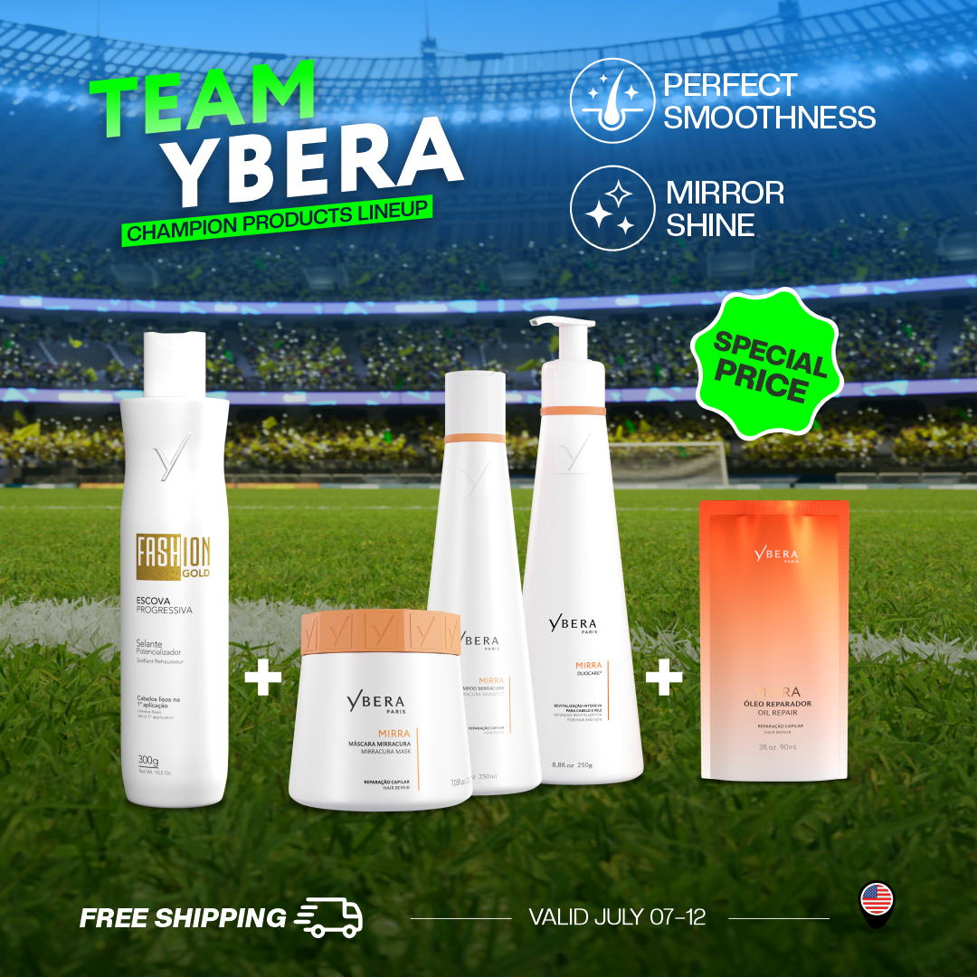 Complete Hair Smoothing & Care System – Progressiva, Mirra Shampoo & Mask, Pouch & Duocare