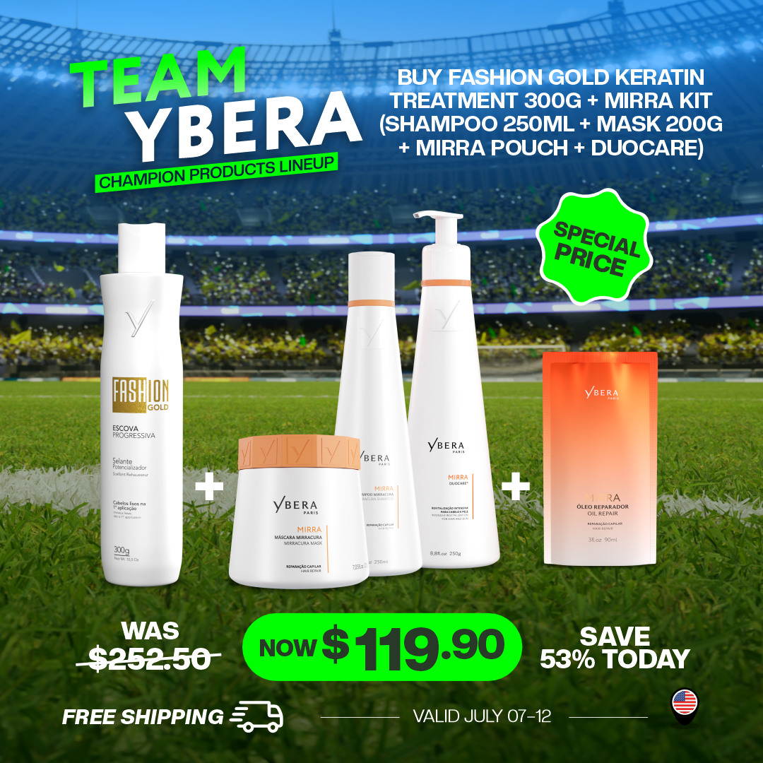 Complete Hair Smoothing & Care System – Progressiva, Mirra Shampoo & Mask, Pouch & Duocare_
