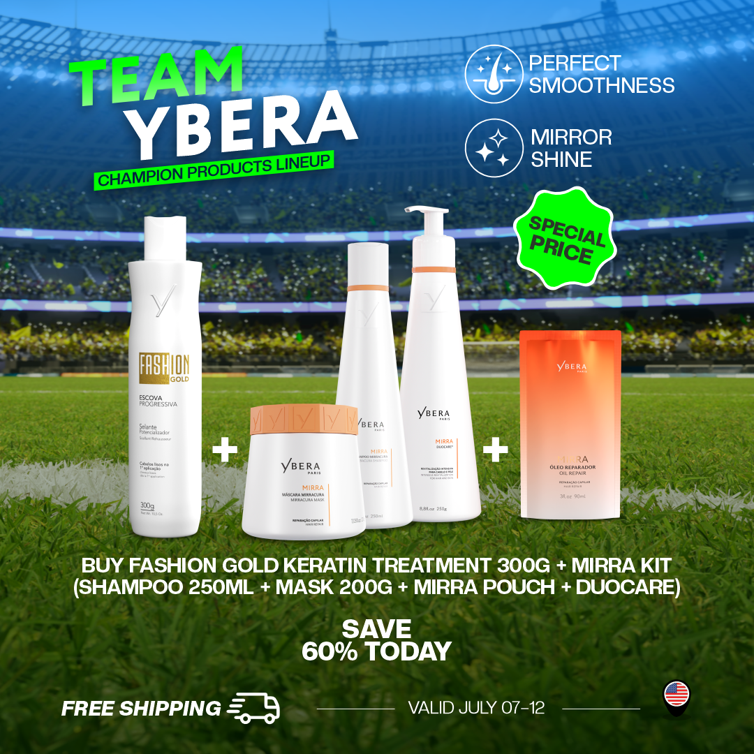 Complete Hair Smoothing & Care System – Progressiva, Mirra Shampoo & Mask, Pouch & Duocare