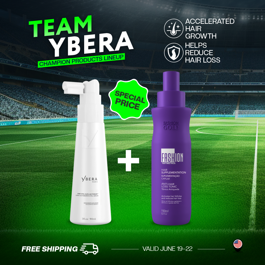Goalkeeper Hair Wellness Kit: VELLO Serum + 100Tímetros Tonic_