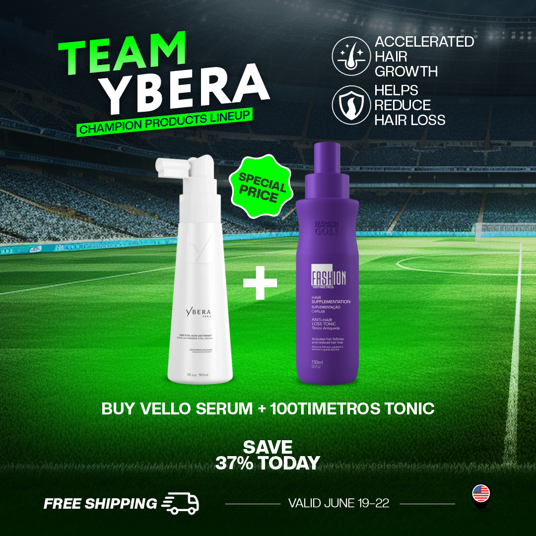 Goalkeeper Hair Wellness Kit: VELLO Serum + 100Tímetros Tonic