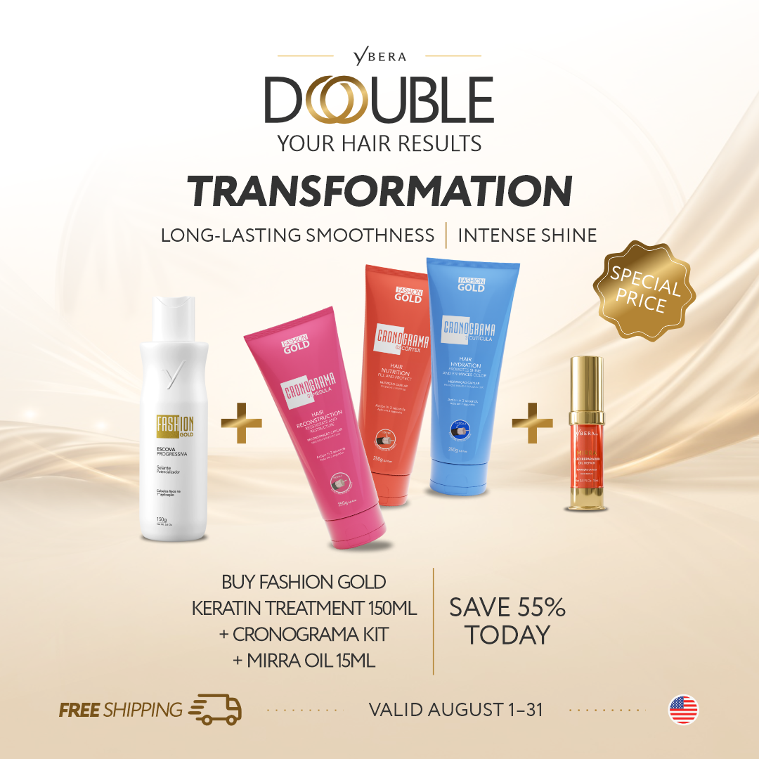 Complete Hair Care System: Cronograma + FREE Progressiva 150g & Myrrh Oil 15mL_