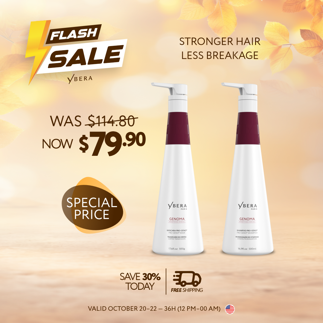 GENOMA Hair Repair Duo – Shampoo 500mL + Hair Mask 500g | Special Price_