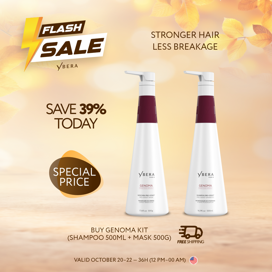GENOMA Hair Repair Duo – Shampoo 500mL + Hair Mask 500g | Special Price