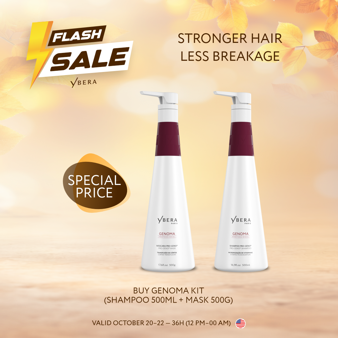 GENOMA Hair Repair Duo – Shampoo 500mL + Hair Mask 500g | Special Price_