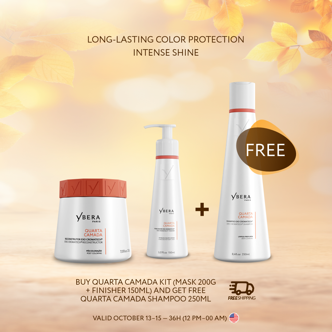 Quarta Camada Complete Hair Care Kit – Shampoo + Mask + Leave-In Finisher_