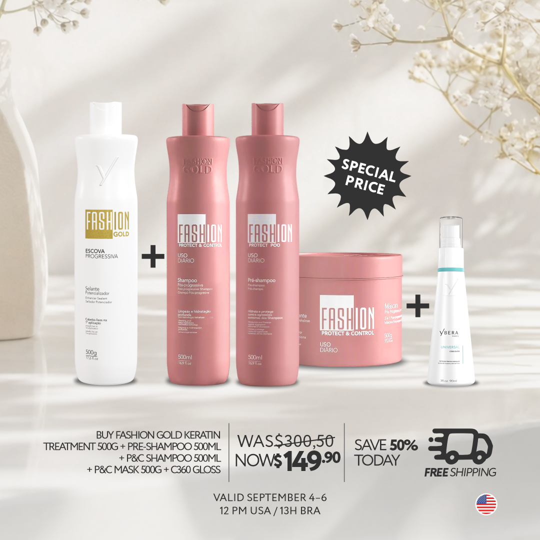 Fashion Gold Complete Hair Kit | Special Price_