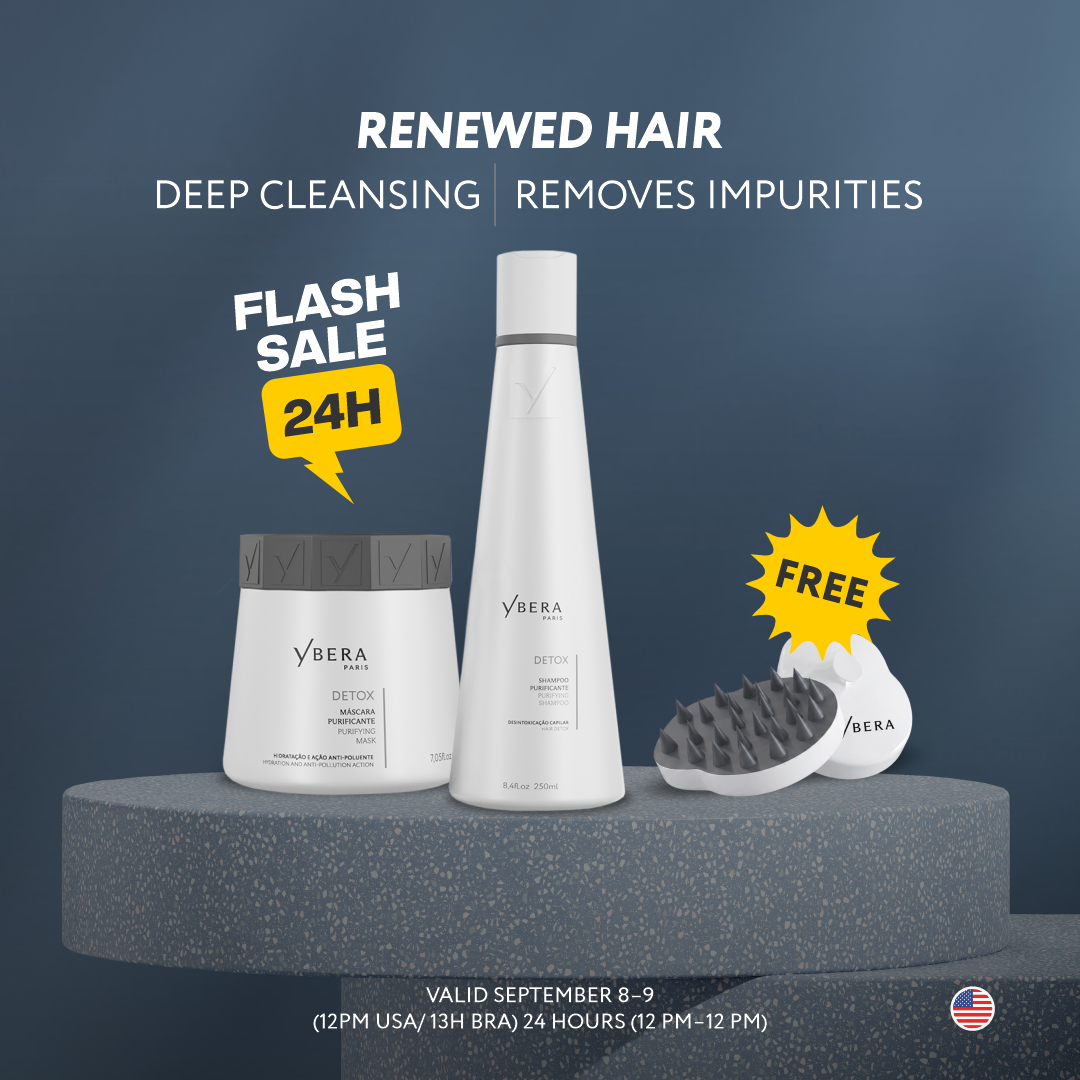 Detox Hair Care Kit | Shampoo + Mask + FREE Hair Brush