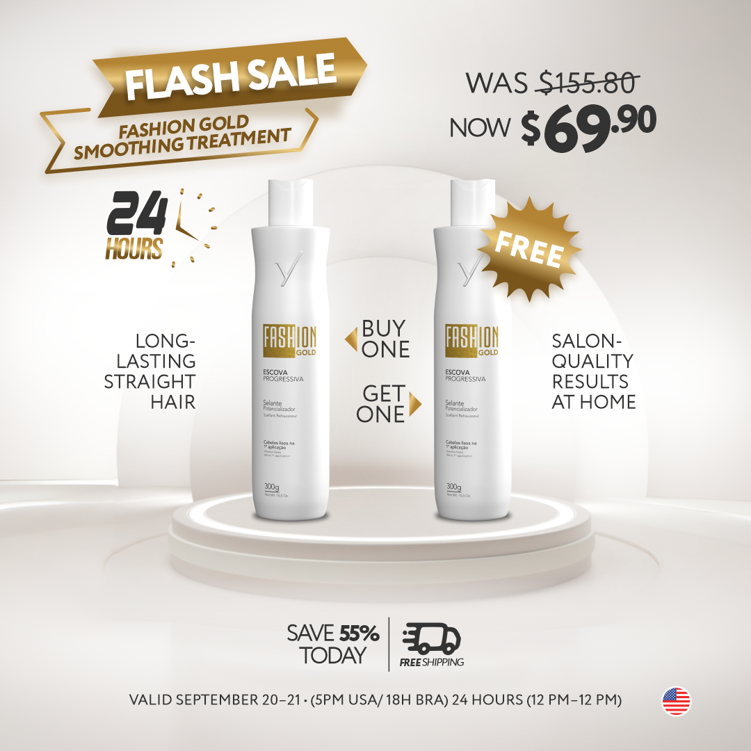 BOGO Fashion Gold Keratin 300g | Buy One, Get One FREE_