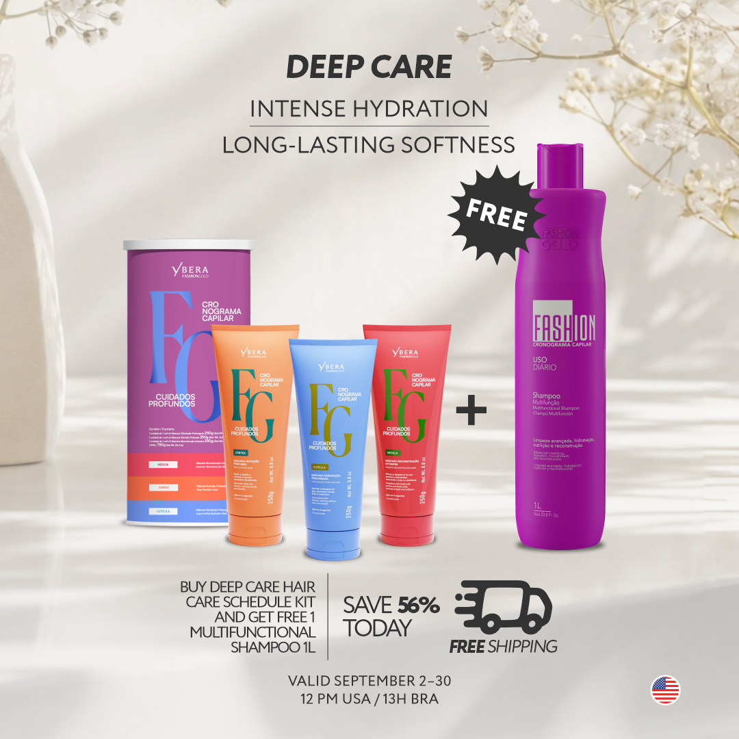 Deep Care Hair Kit | FREE 1L Shampoo