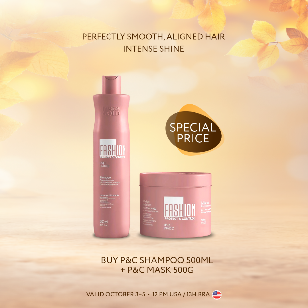 Protect & Control Hair Care Duo — Shampoo 500mL + Mask 500g | Special Price_