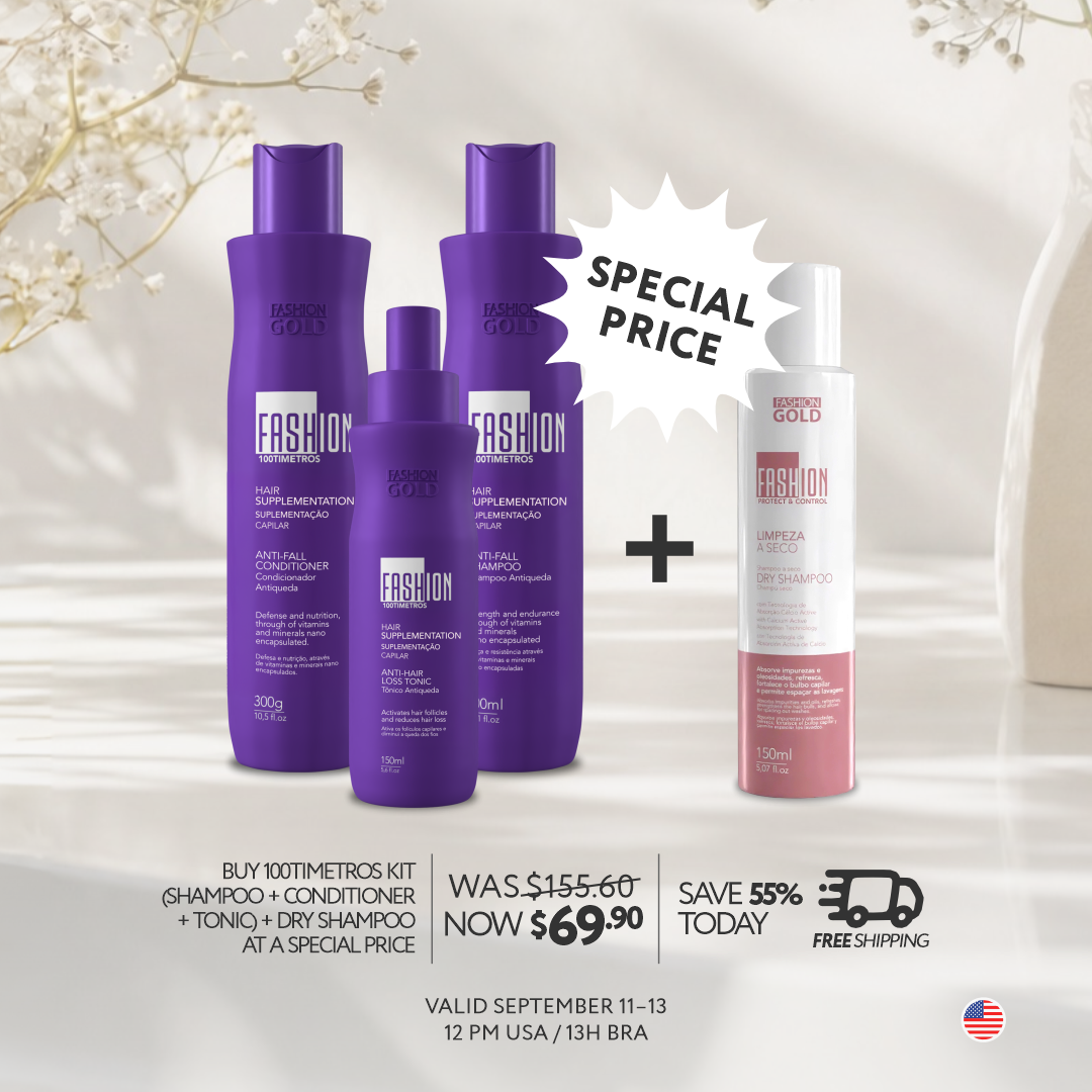 100Timetros Hair Kit + Dry Shampoo | Special Price_