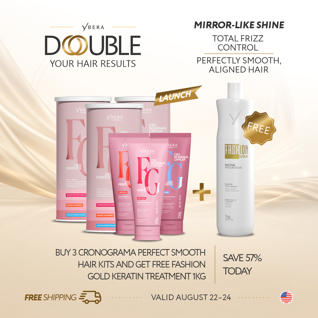 Double Care — Buy 3 Perfect Smooth Hair Kits + Get a FREE 1kg Keratin Treatment_