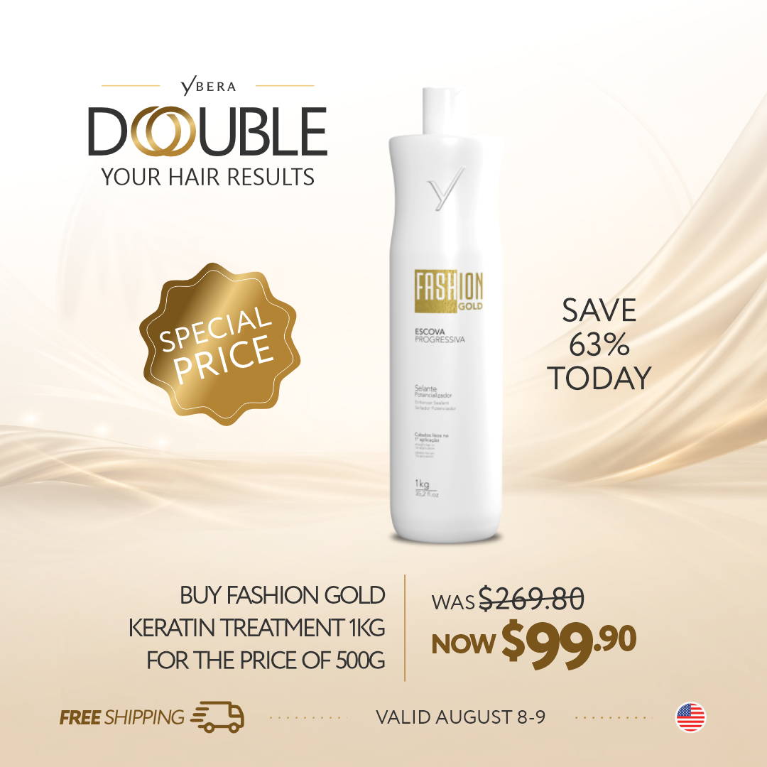 Fashion Gold Brazilian Keratin Treatment 1kg – Pay 500g Price_