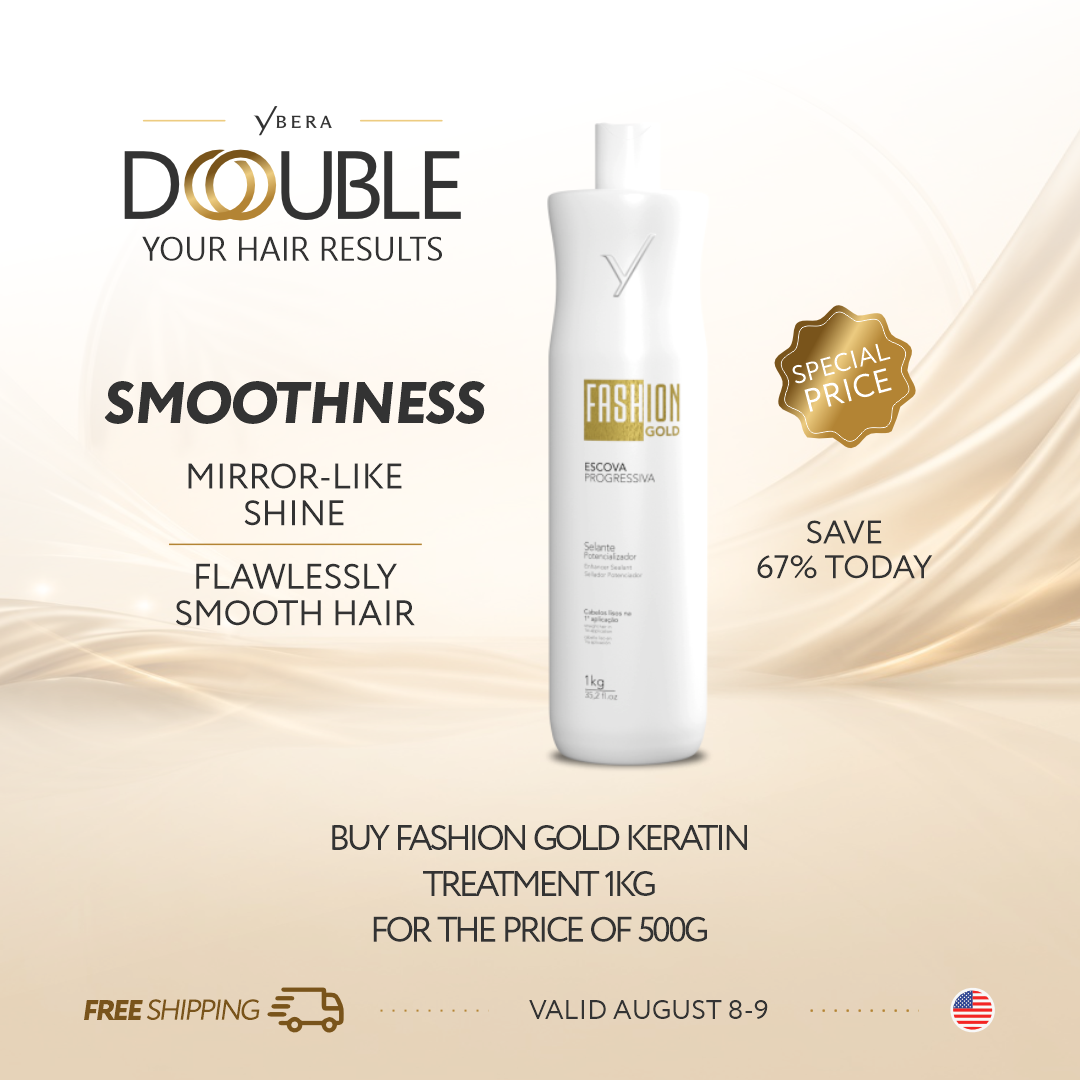 Fashion Gold Brazilian Keratin Treatment 1kg – Pay 500g Price