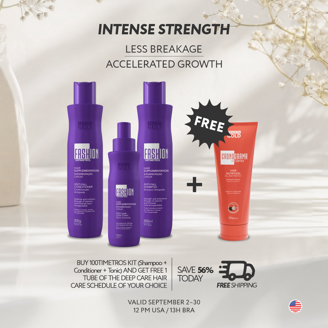 100Timetros Hair Kit | FREE CRONOGRAMA – Old Packaging