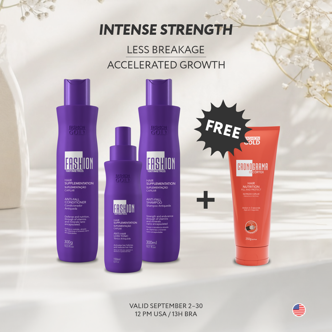 100Timetros Hair Kit | FREE CRONOGRAMA – Old Packaging