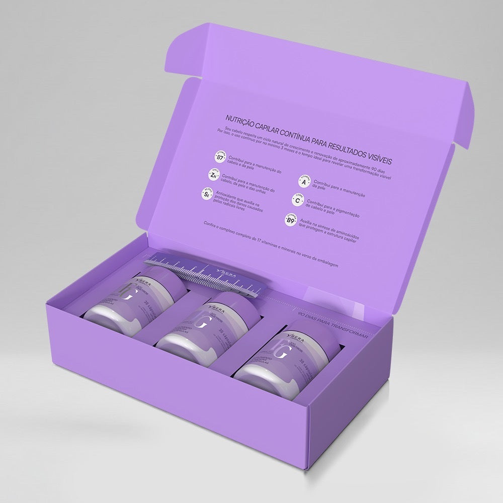 100Timetros Kit – Advanced Hair, Skin & Nail Support
