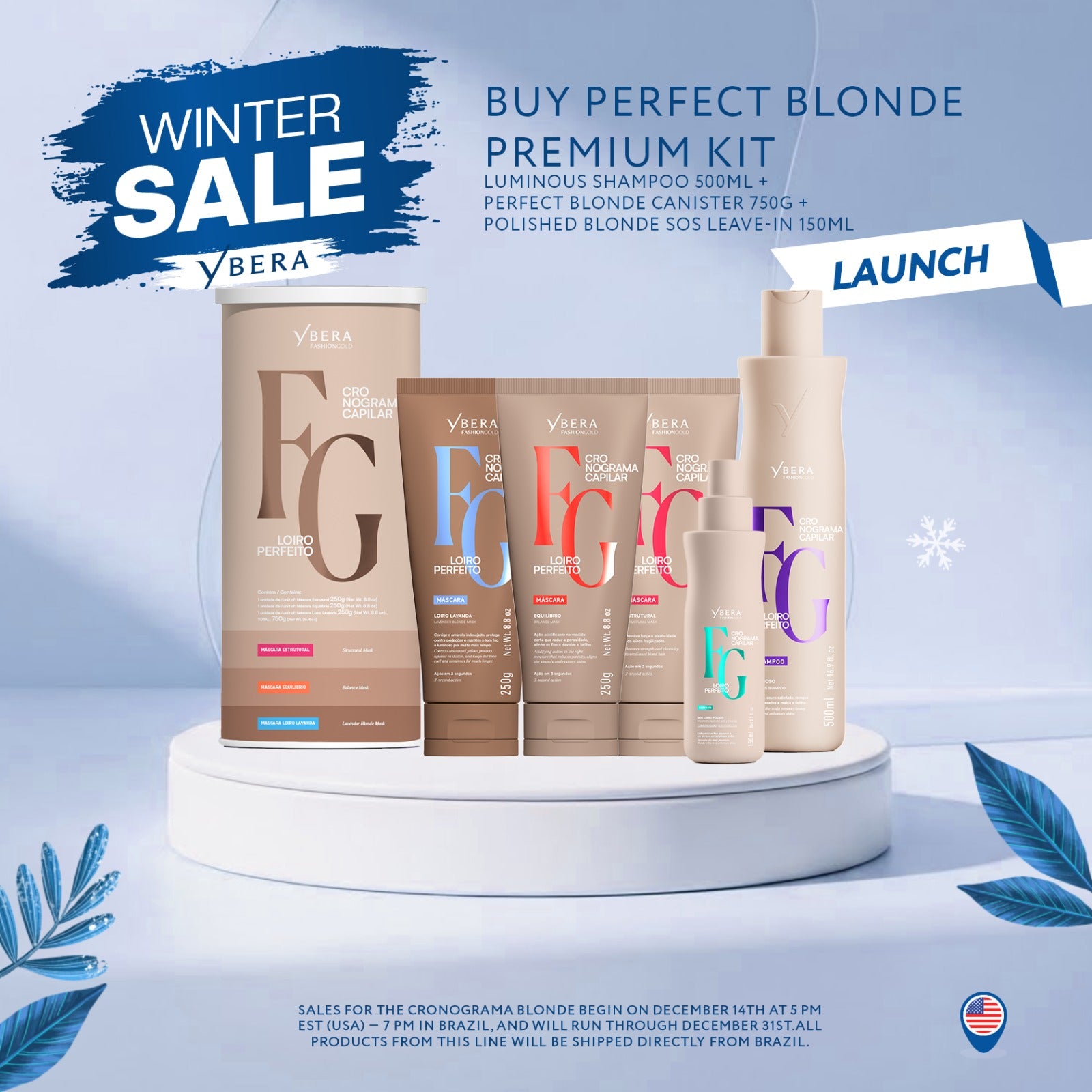 Premium Perfect Blonde Kit – 3-Step System for Polished, Bright, Damage-Repaired Blonde Hair