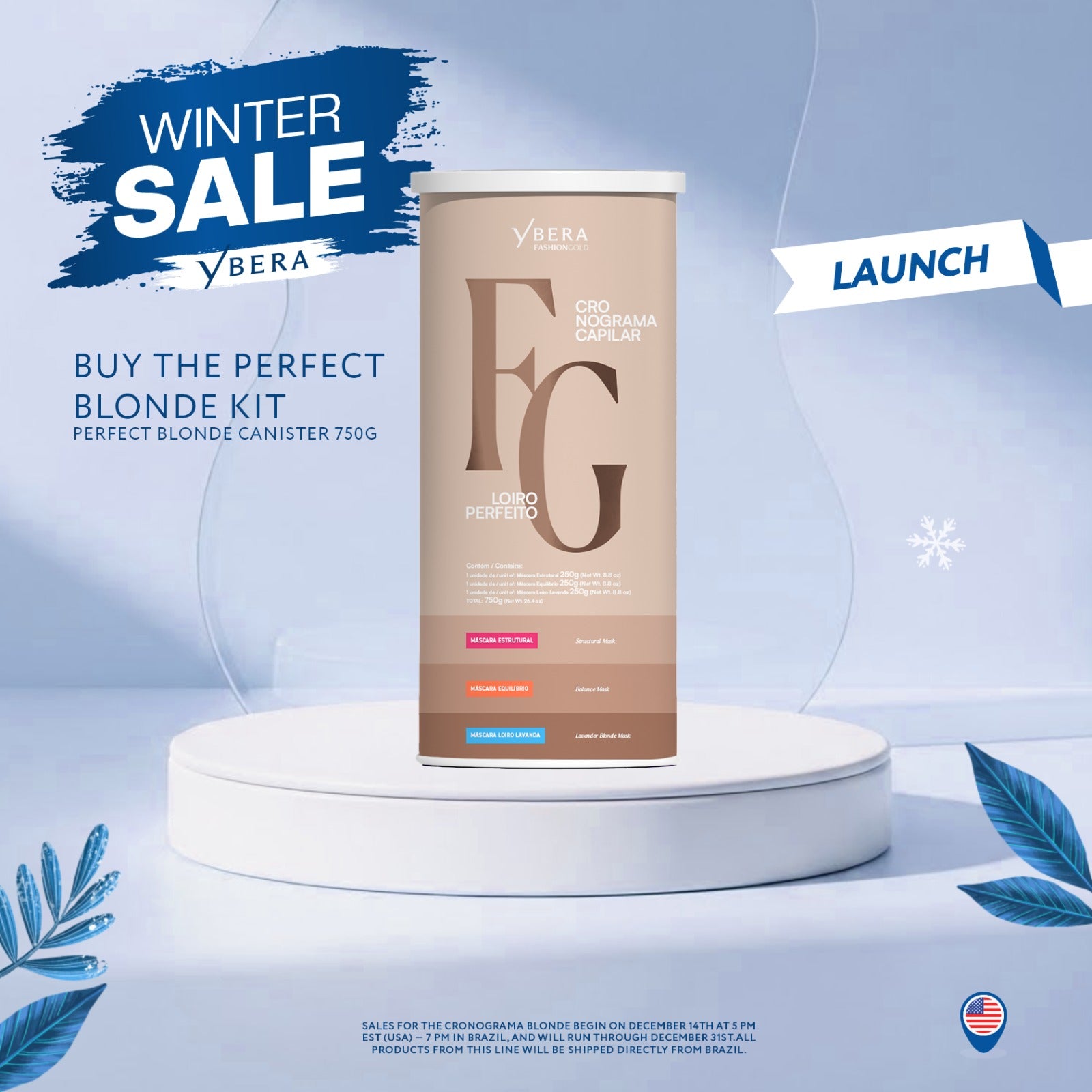 Perfect Blonde Hair Care Kit – Repair, Balance & Anti-Brass Protection | Ybera Fashion Gold