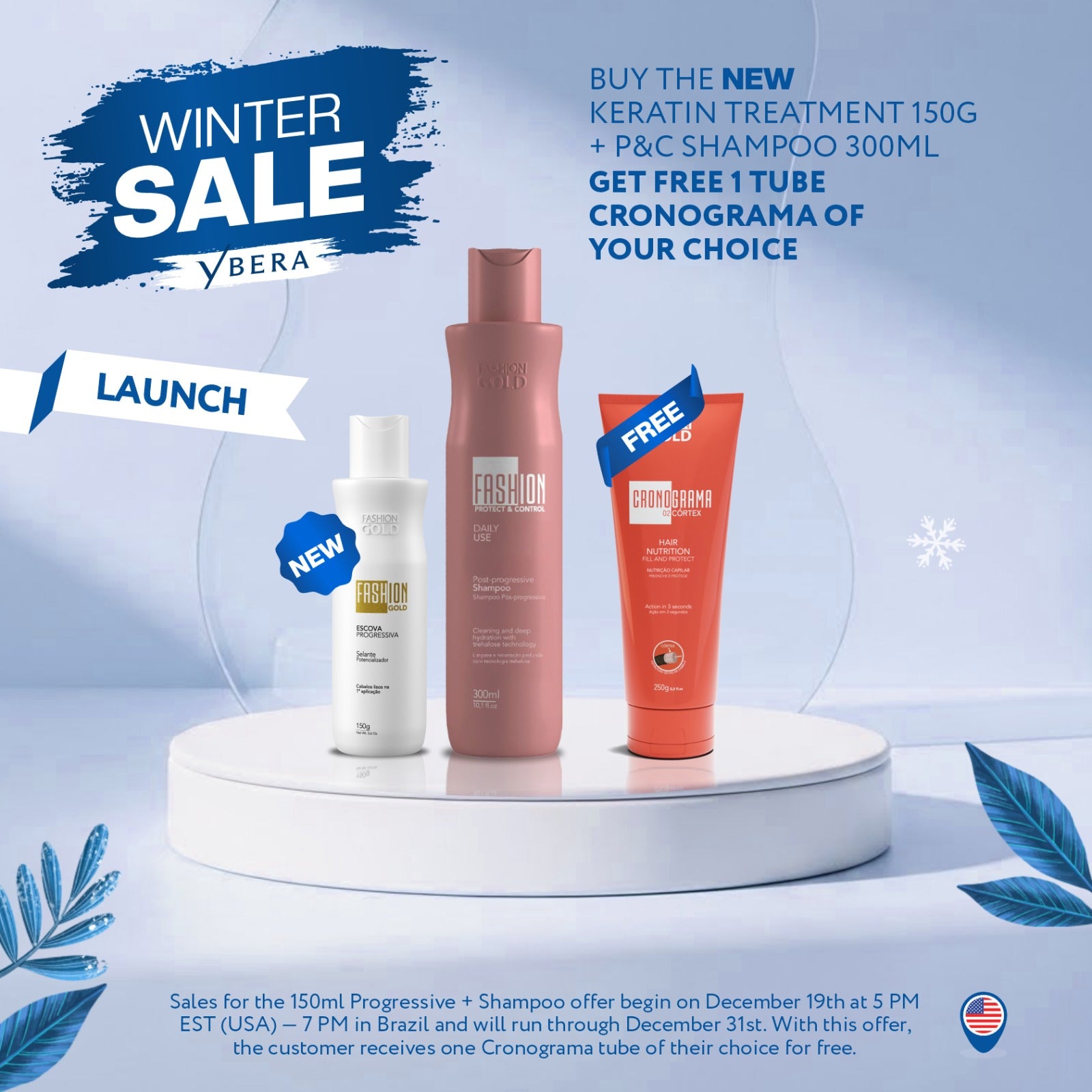 NEW | Fashion Gold Progressive Treatment 150g – Smooth & Frizz Control Kit