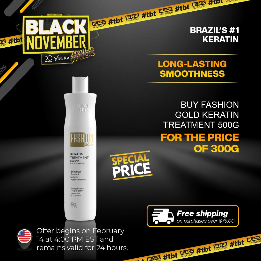 Brazilian Keratin Treatment 500g – Get 500g for the Price of 300g (Limited Offer)