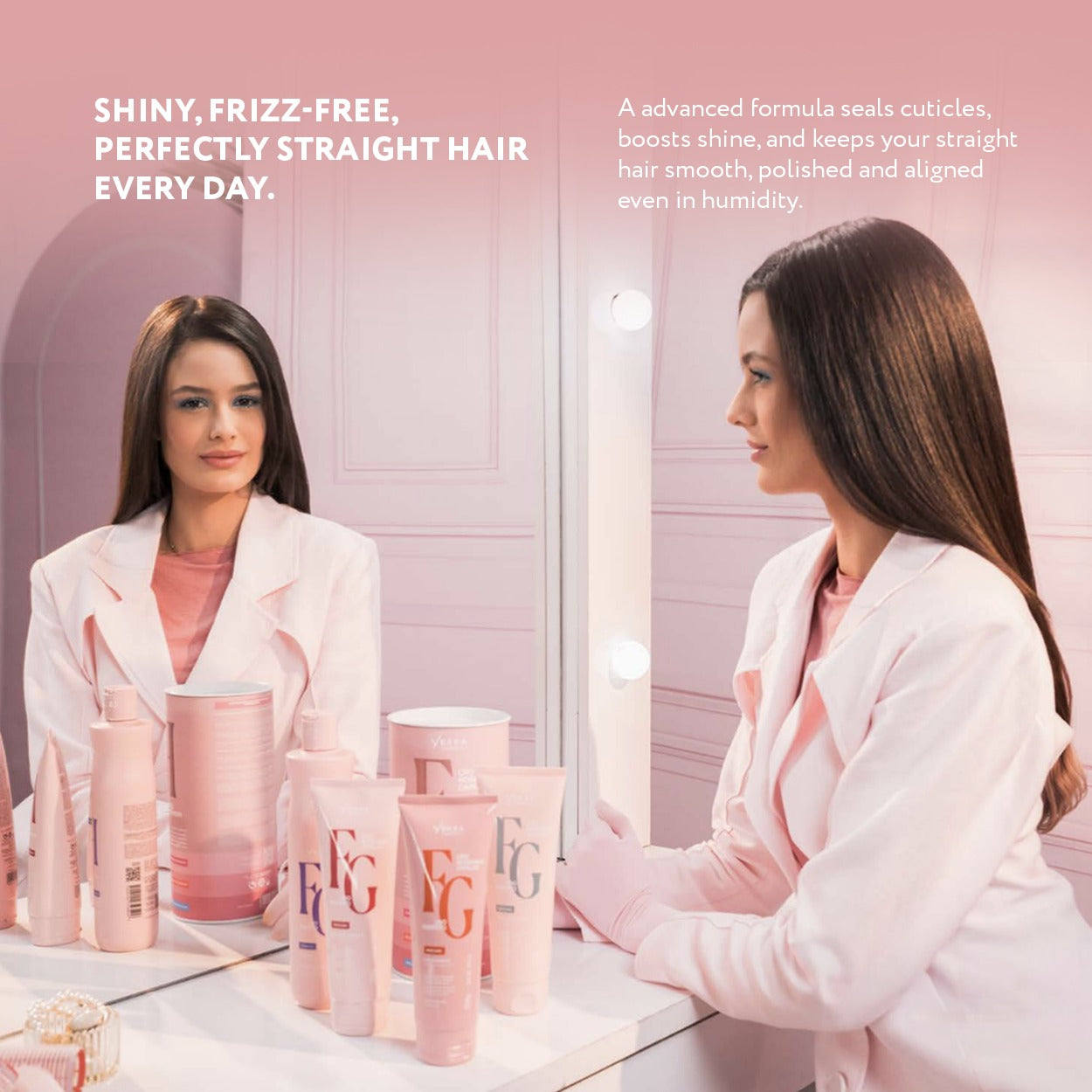 Perfect Sleek Duo – Shampoo & Smoothing Mask for Frizz-Free, Straight, and Smooth Hair