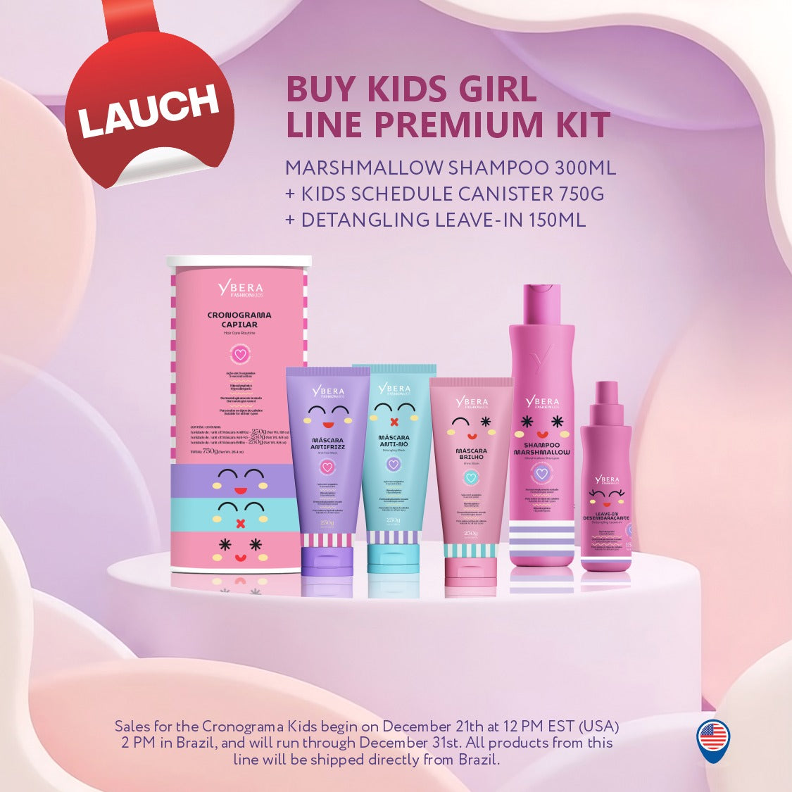 Premium Kids Soft Care Kit – Complete 3-Step System for Soft, Shiny & Easy-to-Comb Hair