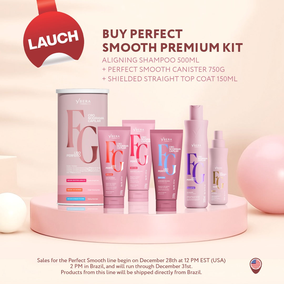 Premium Perfect Sleek Kit – 3-Step System for Ultra-Smooth, Frizz-Free, Straight Hair