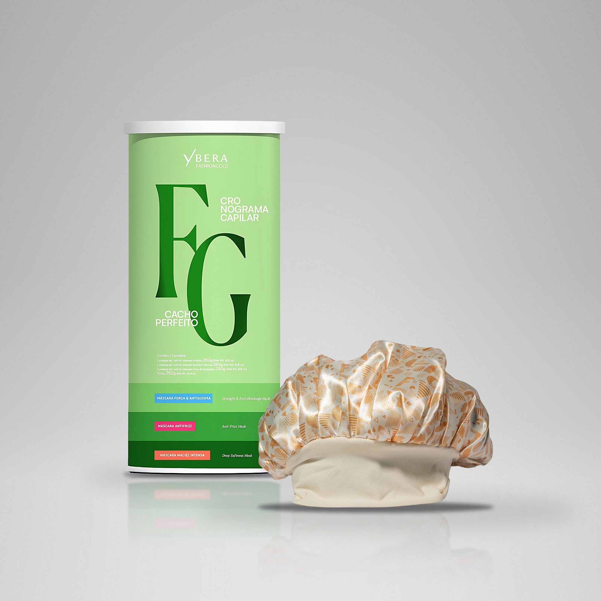 Cronograma Curls Kit 750g + Free Satin Hair Cap